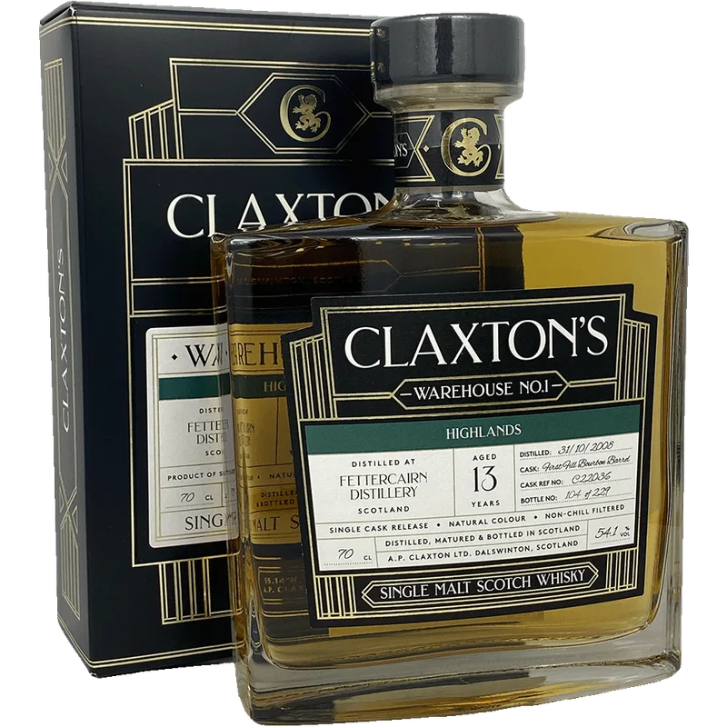 Fettercairn 13 Year Old – Claxton's Warehouse No. 1 (70cl, 54.1%)