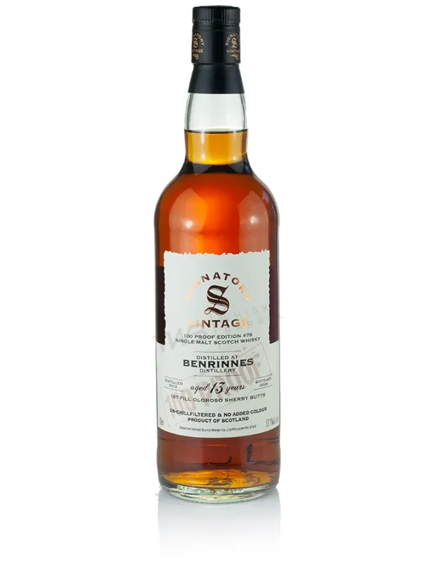 Benrinnes – 13 Year Old 2012 Signatory 100-Proof Edition #78 (57.1%)