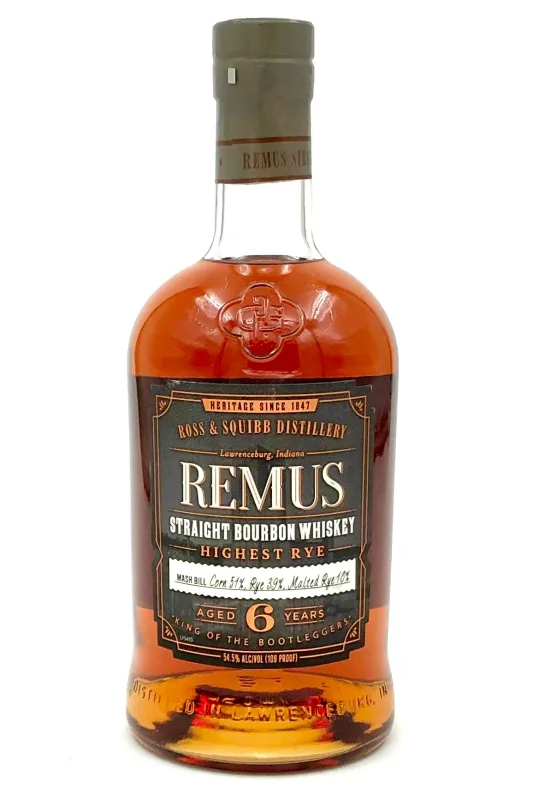 George Remus Highest Rye Straight Bourbon Whiskey (54.5%)