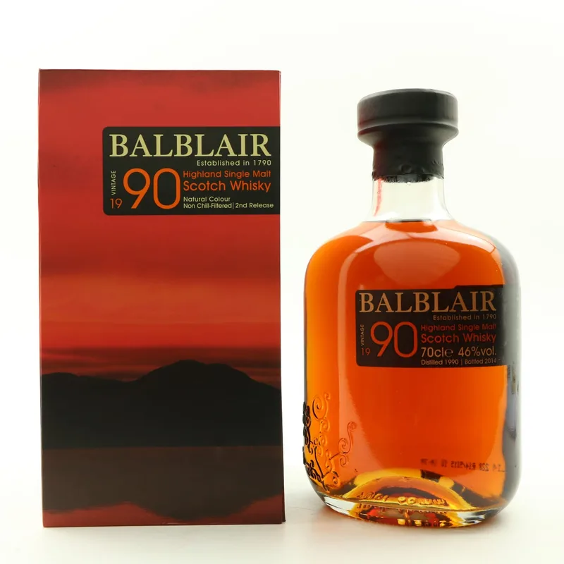 Balblair – 1990 2nd Release (70cl, 46%)