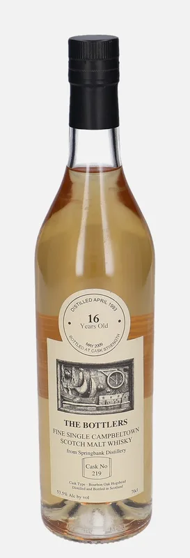 Springbank – 1993 16 Year Old The Bottlers
