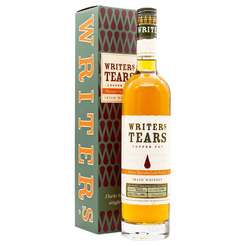 Writer's Tears Copper Pot Cask 3146 Florio Marsala Cask Finish Irish Whiskey (70cl, 45%)
