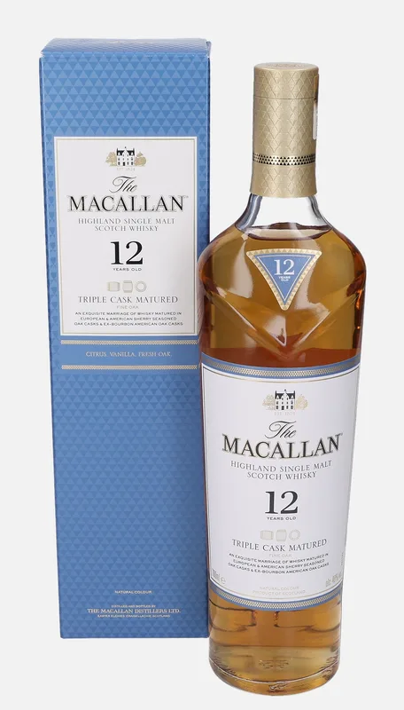 Macallan – 12 Year Old Fine Oak Triple Cask Matured