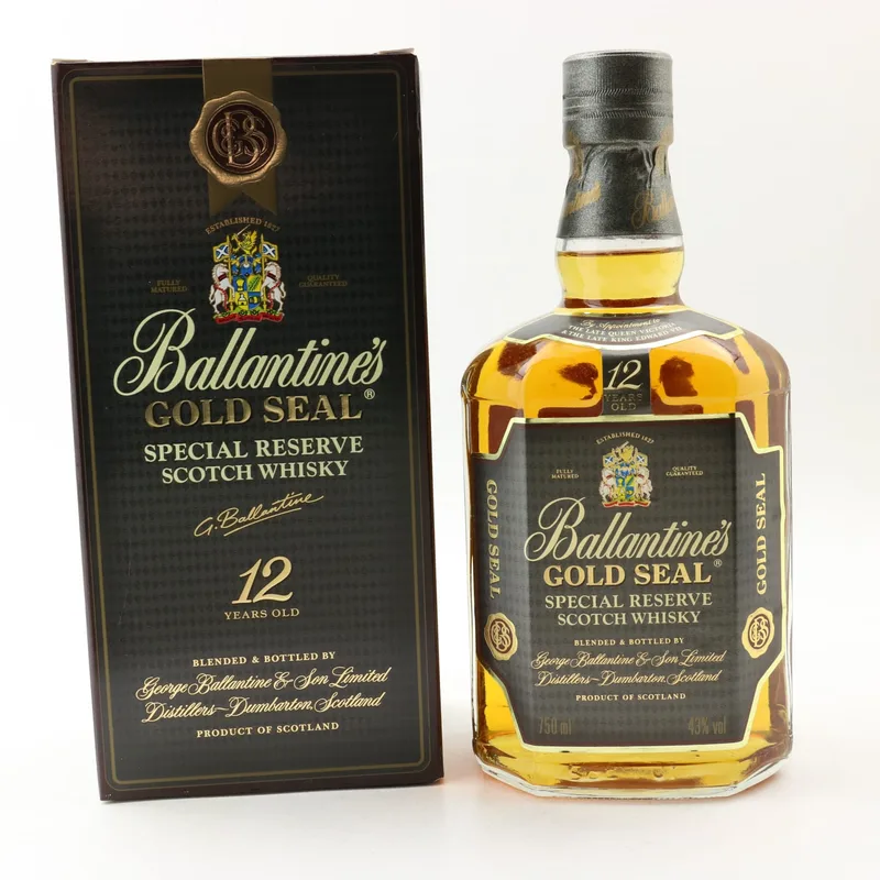Ballantine’s 12 Year Old Gold Seal 75cl (75cl, 43%)