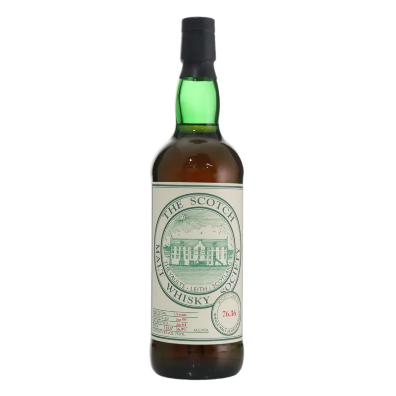 Mortlach – 1990 SMWS 13 Year Old 76.36 - Dried figs stewed in tea