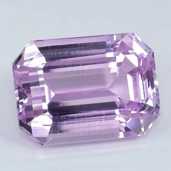 1 pcs Kunzite - 19.70 ct - Antwerp Laboratory for Gemstone Testing (ALGT) - Pink (Purple)