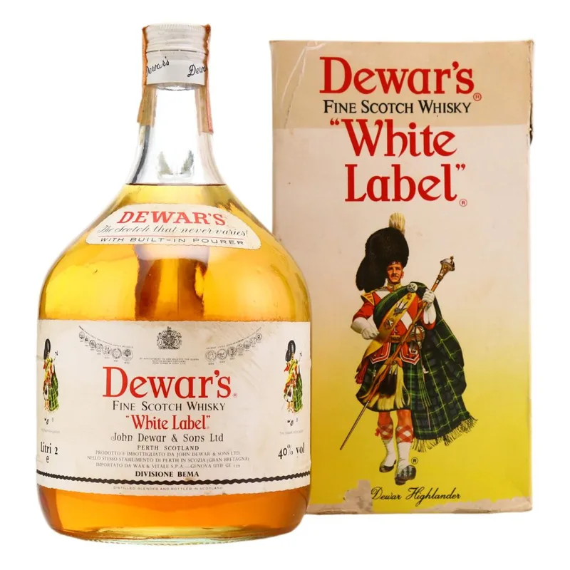 Dewar's 'White Label' Scotch Whisky 2-Litre