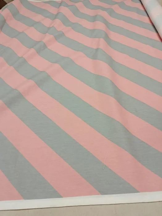 Stupendo tessuto in Cotone Vintage Anni '90 Made in Italy a righe trasversali - Upholstery fabric - 510 cm - 140 cm - high quality