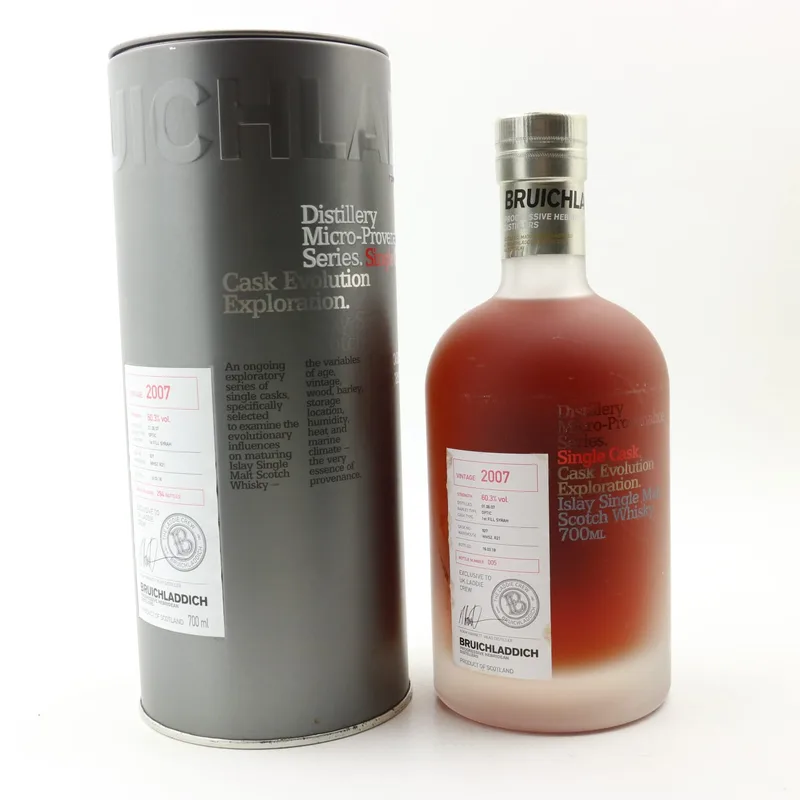 Bruichladdich – Micro Provenance 2007 10 Year Old Cask #927 Exclusive To UK Laddie Crew (70cl, 60.3%)