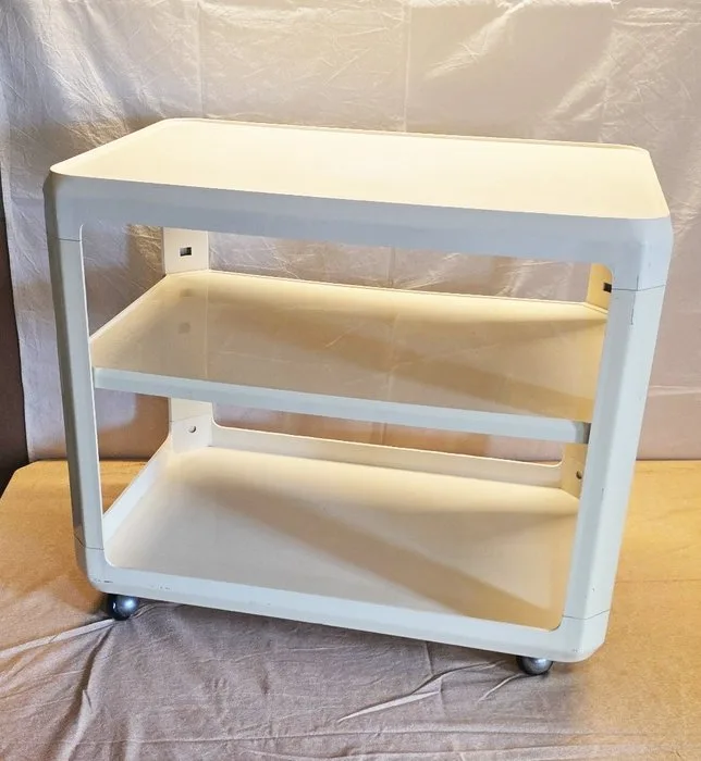 Kartell - Alberto Rosselli - Serving trolley - ABS