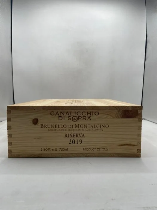 2019 Canalicchio di Sopra - Brunello di Montalcino DOCG, Riserva - 3 Bottles (0.75L)