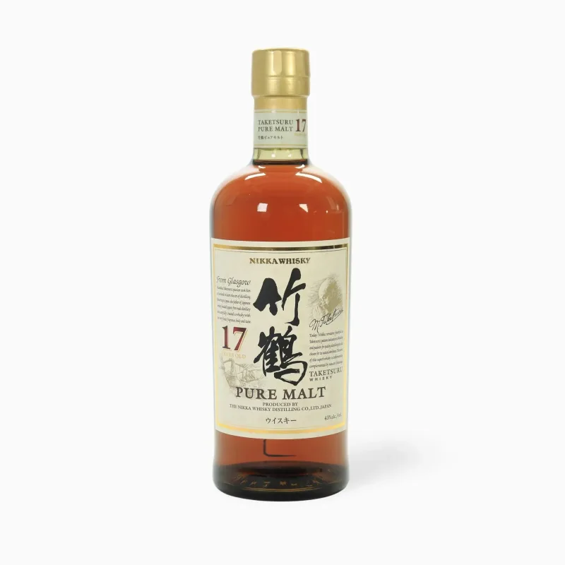 Nikka 17 Year Old Taketsuru Pure Malt Japanese Whisky (2014) (70cl, 43%)