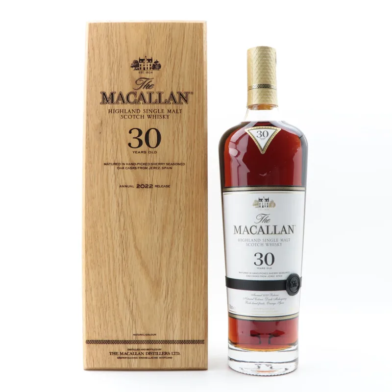 Macallan – 30 Year Old Sherry Oak 2022 Release (70cl, 43%)
