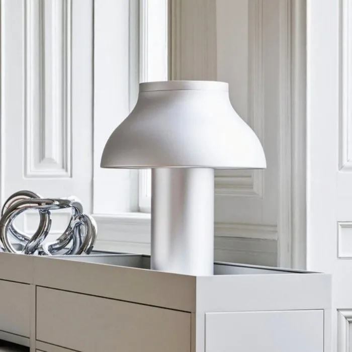 HAY Design - Pierre Charpin - Table lamp - PC Table Lamp Large - Aluminium - Aluminium