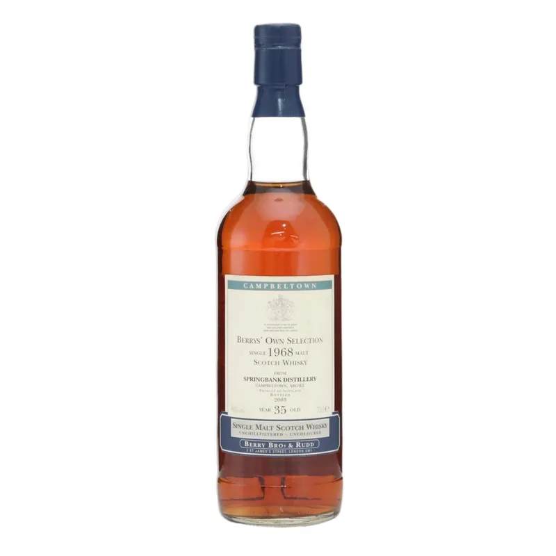 Springbank – 1968 Berrys' Own Selection 35 Year Old (70cl, 46.00%)
