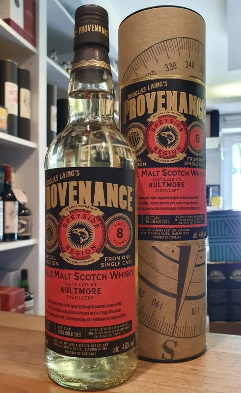Aultmore – 2013 8 Year Old Provenance Single Cask