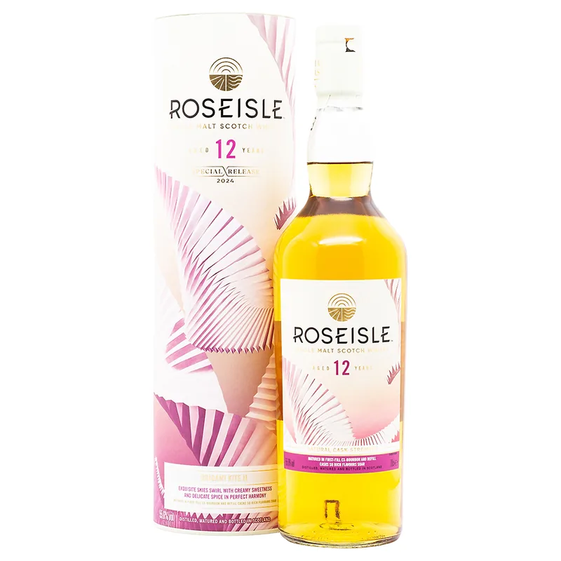 Roseisle – Aged 12 Years Origami Kite 2 Diageo Special Release 2024 (70cl, 55.6%)