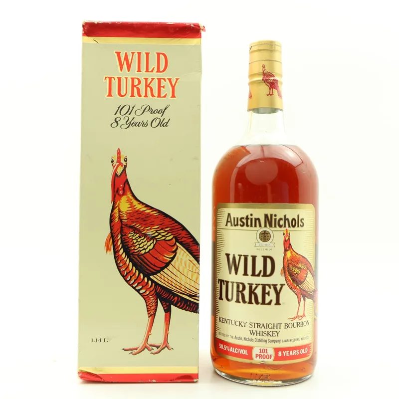 Wild Turkey – 8 Year Old 101° Proof 1.14L (1.14Litre, 50.5%)