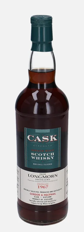 Longmorn – 1967 Gordon & MacPhail Cask Strength