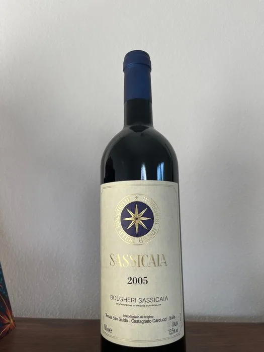 2005 Tenuta San Guido, Sassicaia - Super Tuscans - 1 Bottle (0.75L)