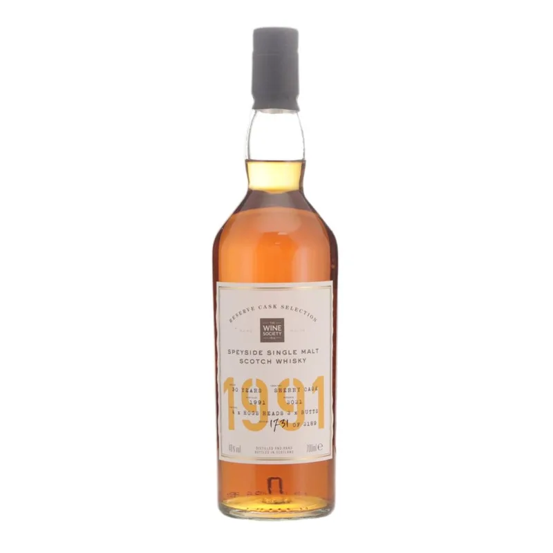 Speyside Single Malt 1991 Reserve Cask Selection No.2 30 Year Old (70cl, 46.00%)