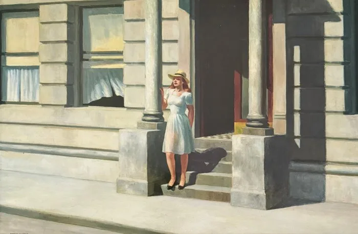 Edward Hopper - “Summertime, 1943”