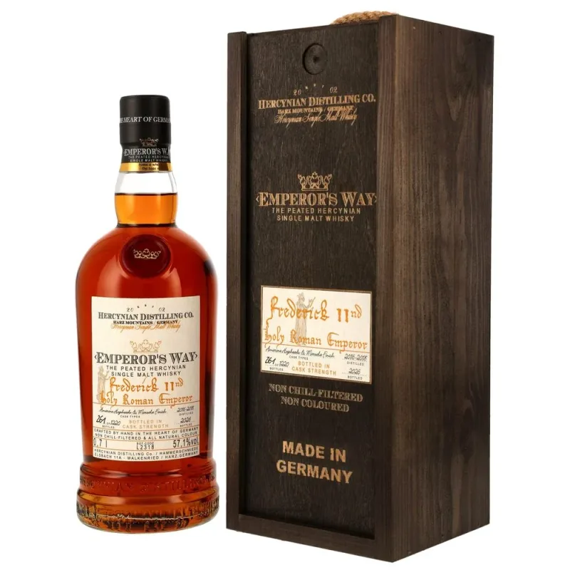 Emperors Way Frederick II Amarone Hogsheads & Marsala Casks Finish (Hercynian Distilling Elsburn) (70cl, 57.1%)