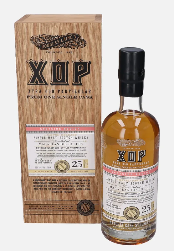 Macallan – 1990 25 Year Old Douglas Laing Xtra Old Particular