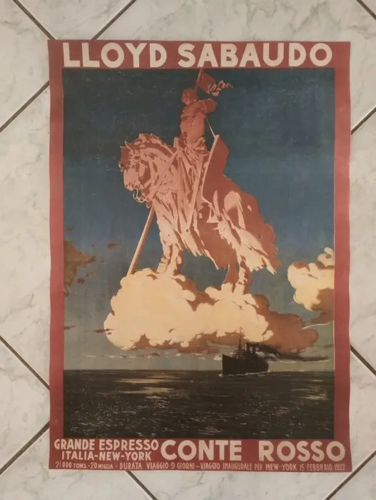 Anonymous - Lloyd Sabaudo/Conte Rosso - 1970s
