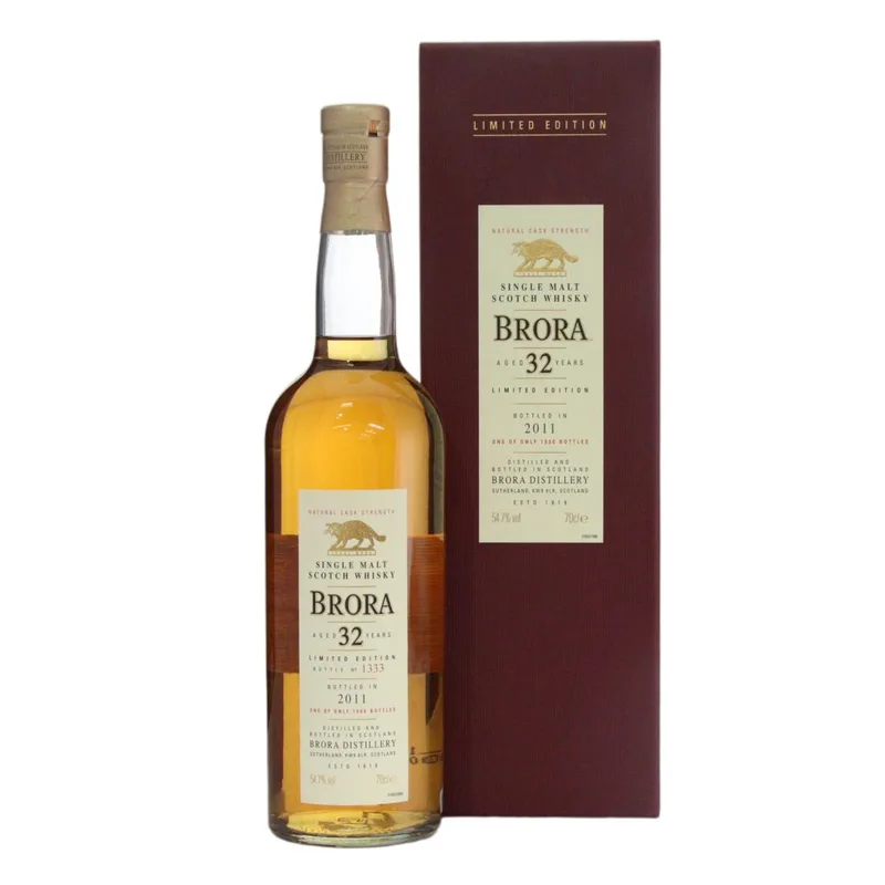 Brora – 32 Year Old Natural Cask Strength (70cl, 54.70%)