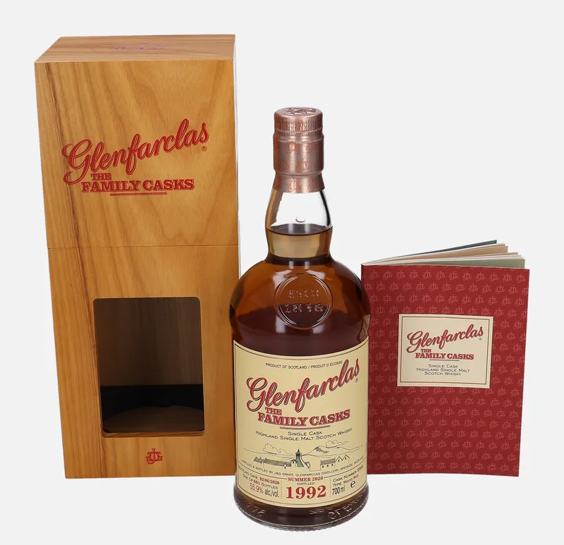 Glenfarclas – 1992 The Family Casks Summer 2020 (70cl, 55.9%)