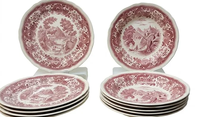 Villeroy & Boch - Dinner plate (11) - Burgenland - Vitro-Porcelain - Excellent condition
