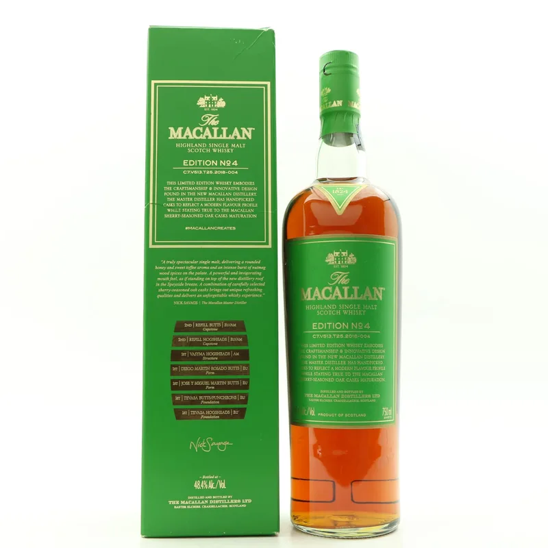 Macallan – Edition No4 75cl (75cl, 48.4%)