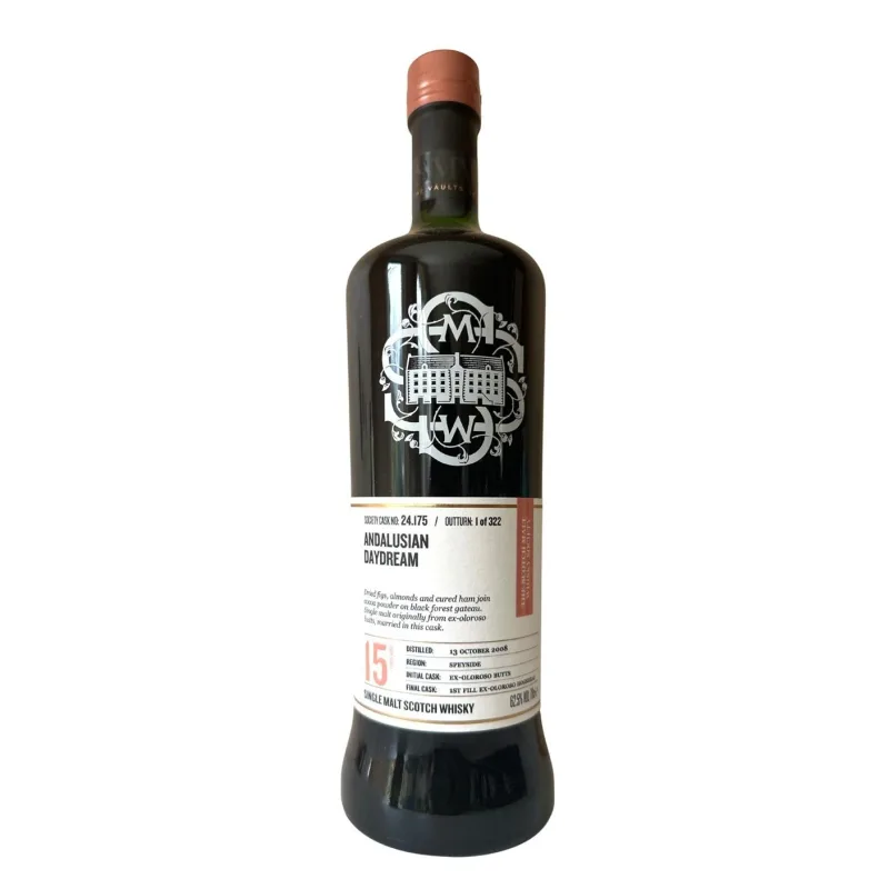 Macallan – 15 Year Old 2008 SMWS 24.175 Andalusian Daydream Single First-Fill Oloroso Hogshead (70cl)