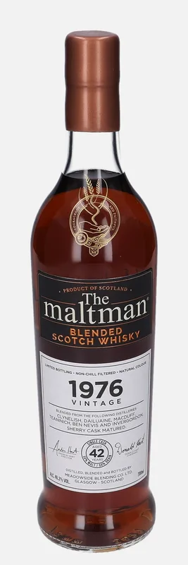 The maltman – 1976 42 Year Old Meadowside Blending Co. (70cl, 46.2%)