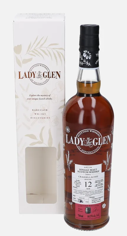 Craigellachie – 2013 12 Year Old www.hannahwhiskymerchants.com Lady of the Glen