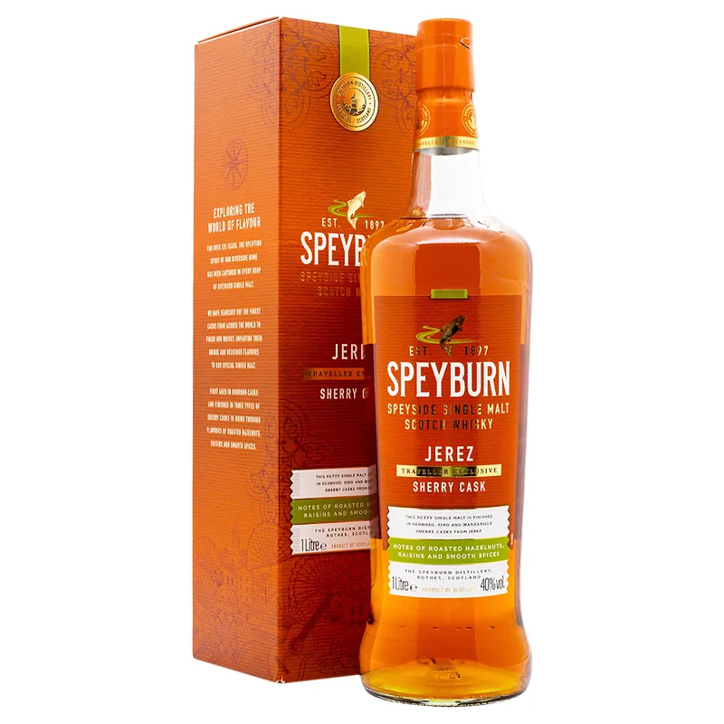 Speyburn – Jerez Cask Travel Exclusive (1L, 40%)