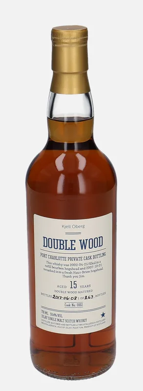 Bruichladdich – Double Wood 2002 15 Year Old Private Cask Bottling