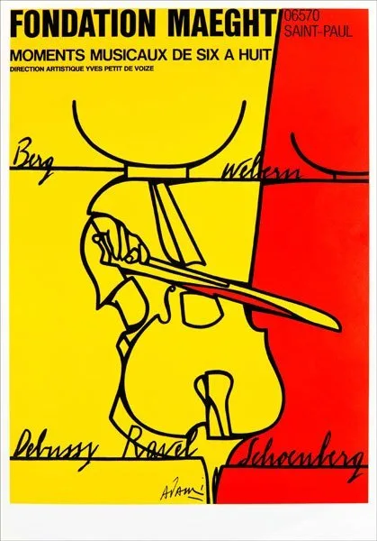 Valerio Adami - FONDATION MAEGHT - 1970s
