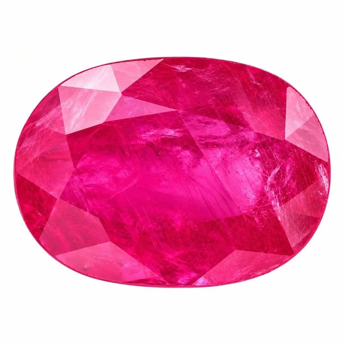 1 pcs Red Ruby - 5.37 ct - International Gemological Institute (IGI)