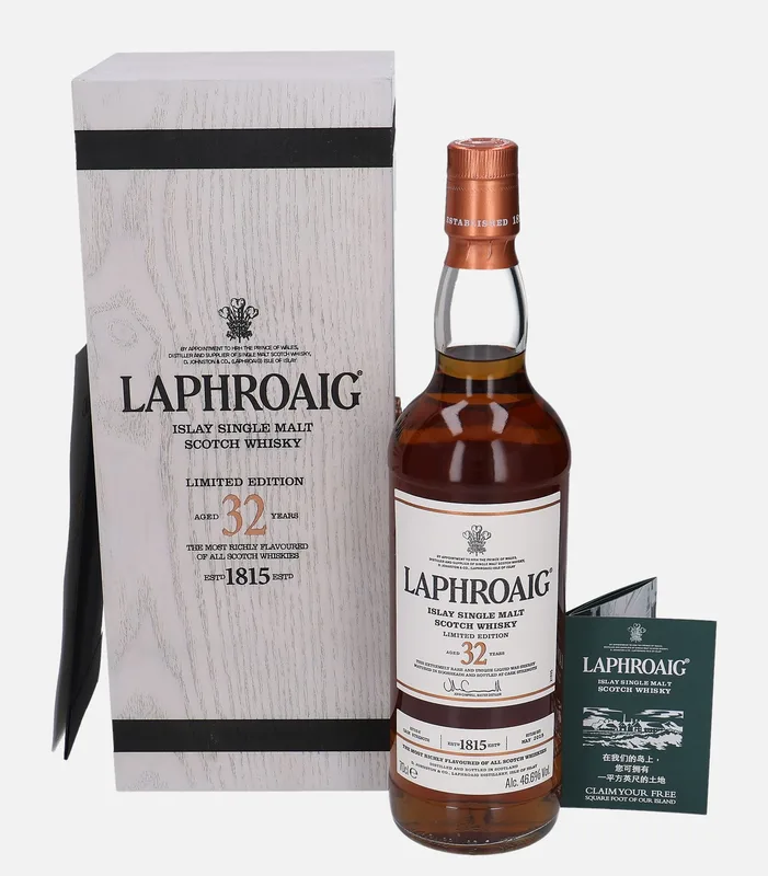 Laphroaig – 32 Year Old (70cl, 46.6%)