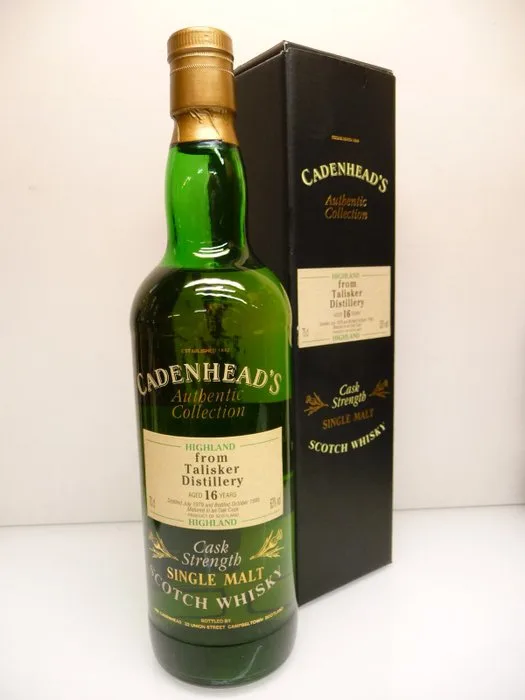 Talisker 1979 16 years old Authentic Collection - Cadenhead's - b. 1995 - 70cl