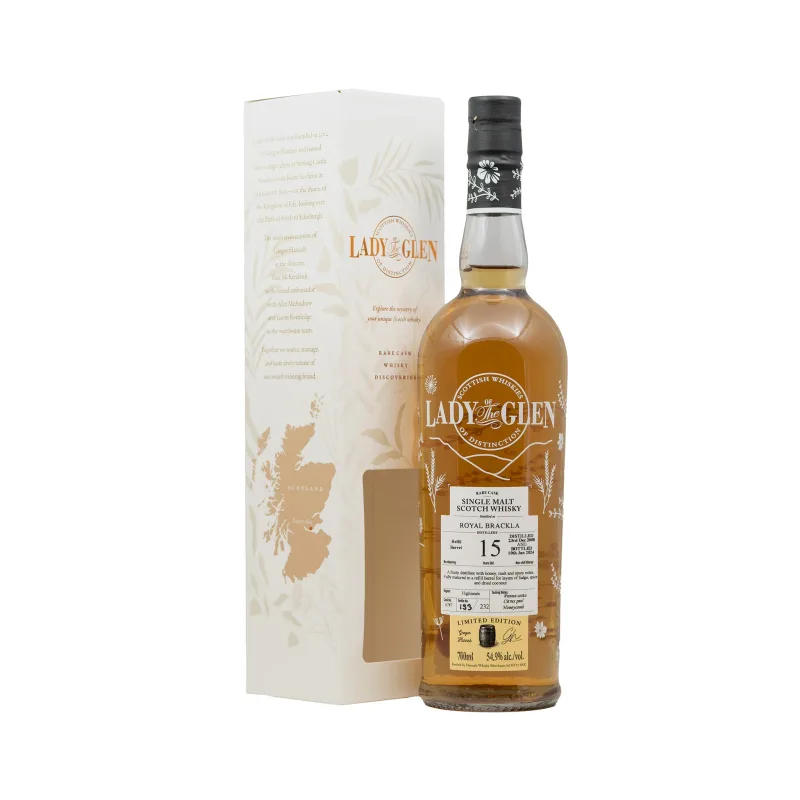 Royal Brackla – 2008 15 Year Old Refill Barrel, Lady Of The Glen