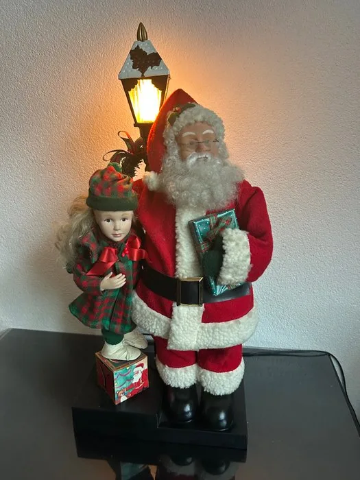 Christmas decoration - Resin, Leather, Velvet