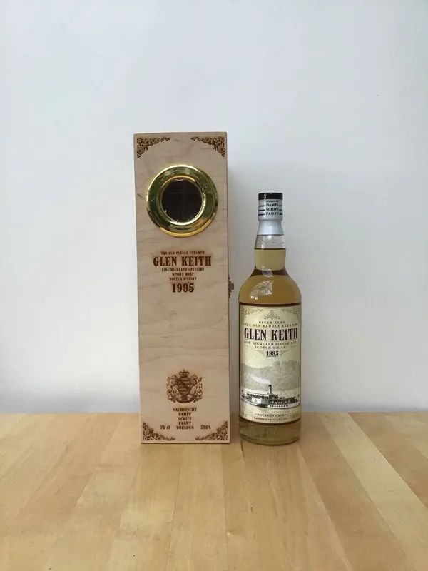 Glen Keith – 1995-2019 Jack Wieber Leipzig Paddle Steamer (70cl, 51.6%)