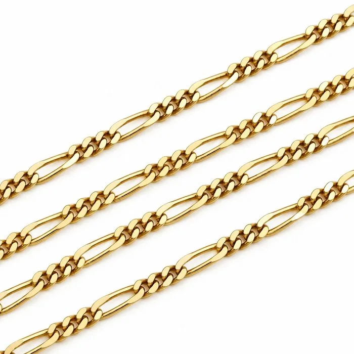 UnoAErre - Necklace - 18 kt. Yellow gold - Made in Italy - Handmade