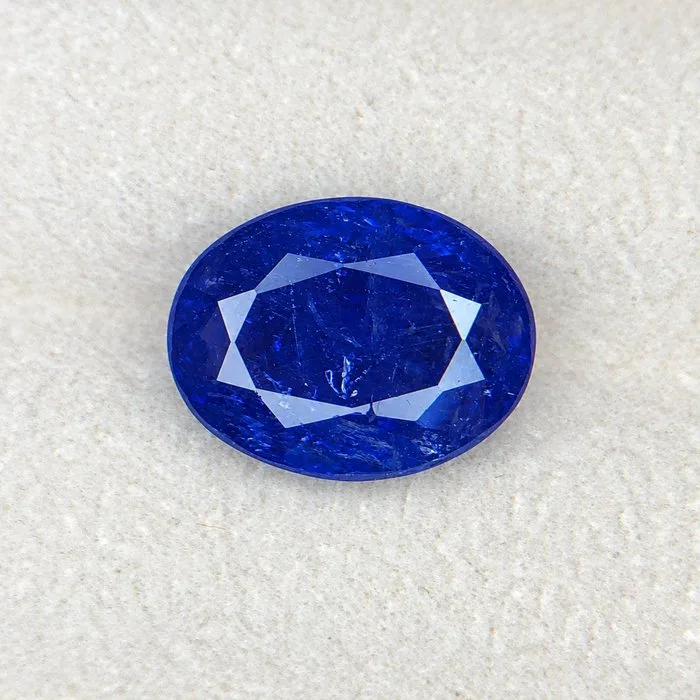 1 pcs Blue, Violet Tanzanite - 4.88 ct - International Colored Gemstone Association (ICA GemLab)