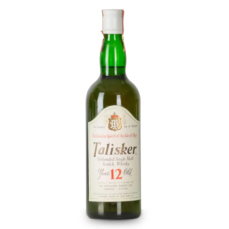 Talisker 12 Year Old Skye Single Malt - 1970s