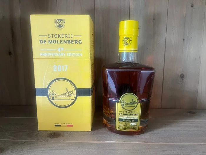 Gouden Carolus 4th Anniversary Edition Muscad'Or - Stokerij De Molenberg - b. 2017 - 50cl