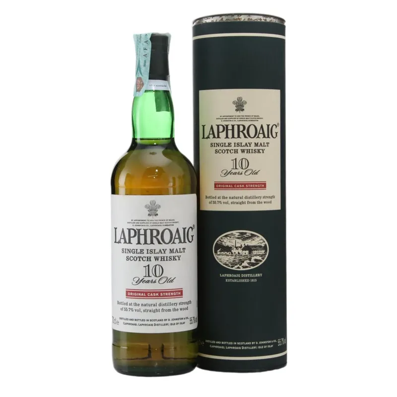 Laphroaig – 10 Year Old Original Cask Strength (70cl, 55.70%)